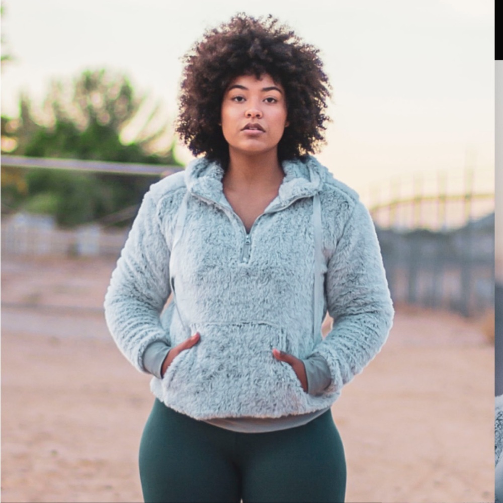 Senita Athletics Gray Fleece Hoodie